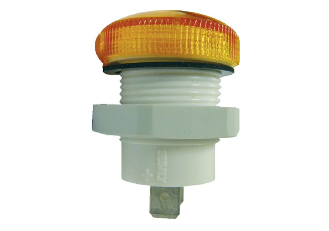 Waterproof LED light indicator in for marking of bus/coach